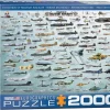 Evolution Of Military Aircraft 2000pc Puzzle