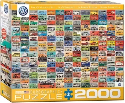 The VW Groovy Bus 2000pc Puzzle