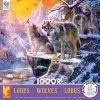Winter Wolf Family 1000pc