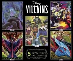Disney Villains 5 In 1 Puzzle
