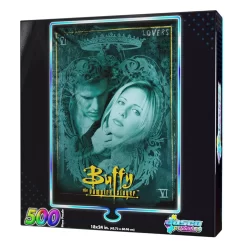 ASMODEE Buffy The Vampire Slayer Foil 500pc Puzzle - Lovers