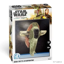 ASMODEE 4D Star Wars Boba Fett's Ship Paper Model