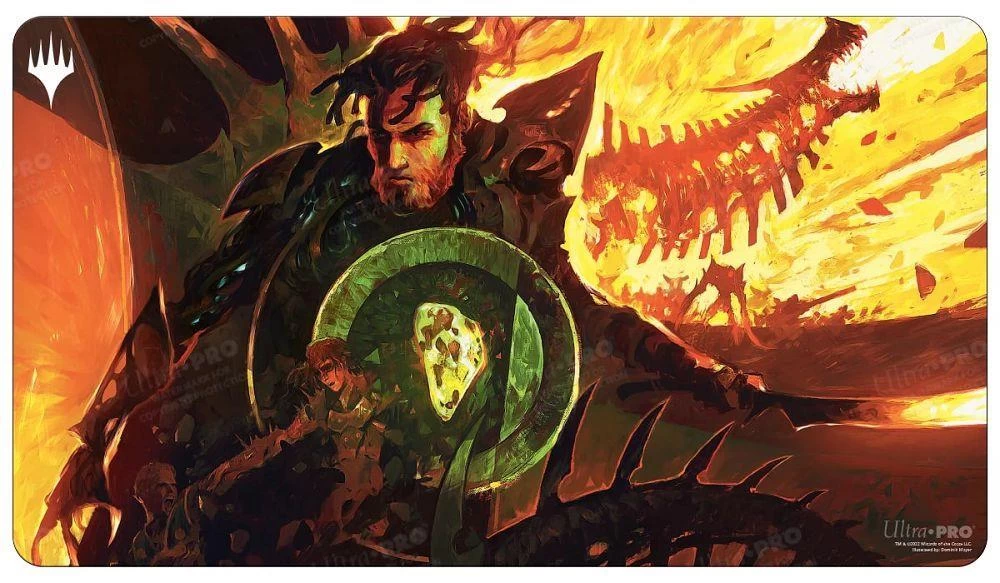 MTG Brothers' War Playmat: Mishra's Command
