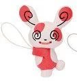 Pokemon Spinda Strap Plush