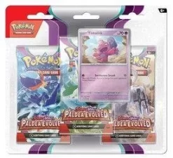 Pokemon TCG: Scarlet & Violet: Paldea Evolved 3pk W/ Tinkati Promo