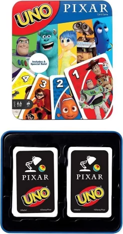 UNO Pixar 25th Anniversary Tin