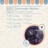 MTG: Commander Masters Preview Event