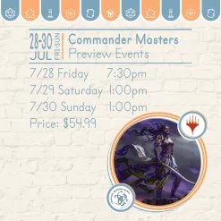 MTG: Commander Masters Preview Event