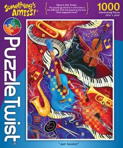 Puzzle Twist Something's Amiss 1000 Piece Jam Session