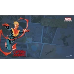 ASMODEE Marvel Champions: The Living Card Game - Captain Marvel Mat