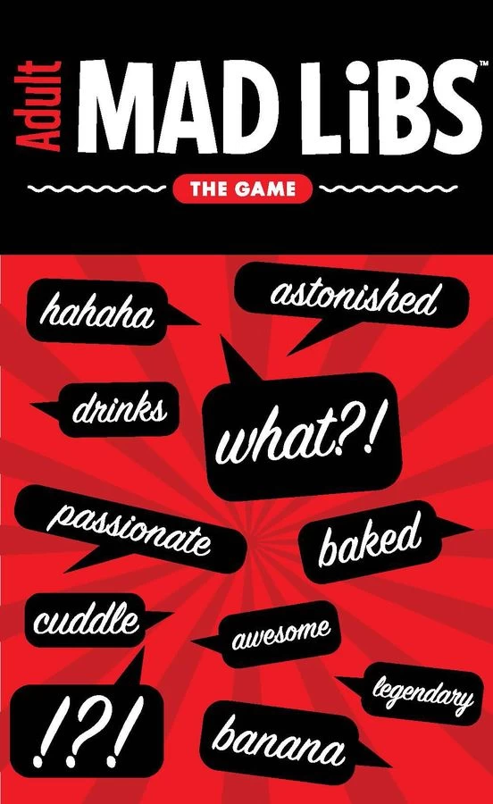 Other Adult Mad Libs: The Game