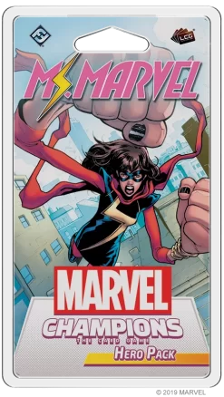 ASMODEE Marvel Champions: The Living Card Game - Ms. Marvel Hero Pack